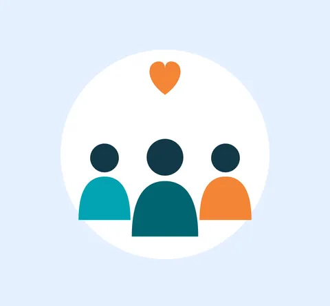 Ilustración de un grupo de personas